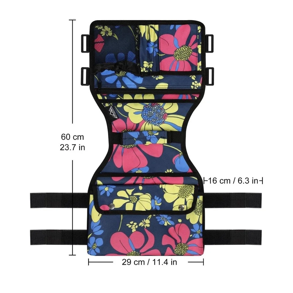 Supregear Side Walker Bag w/Cup Holder, Folding, Waterproof Walker Accessory